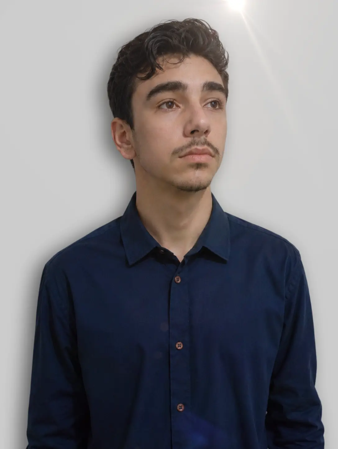 Retrato de Scardini, desenvolvedor e designer web
